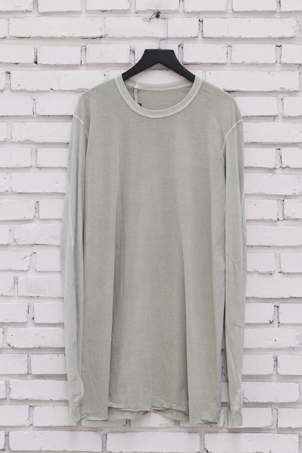 Boris Bidjan Saberi long-sleeved T-shirt LS1.2 RF F035+FTJ00001-LAGUNA